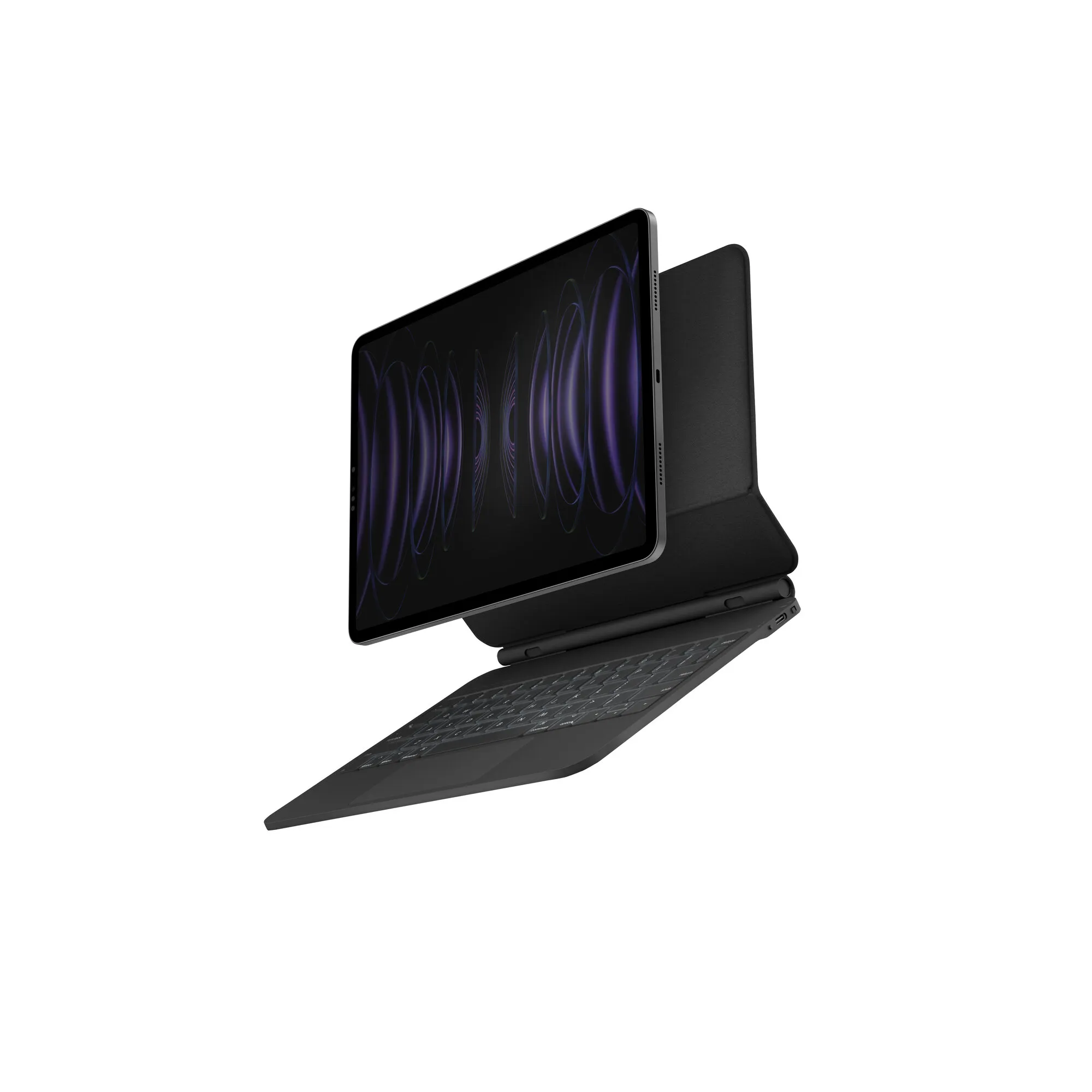 Uniq беспроводная клавиатура VENNO (англ.раскладка) Magnetic smart keyboard folio iPad Pro 11 (2024)