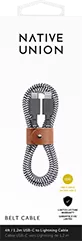 Зарядный провод Native Union C-Lightning 1.2м, зебра