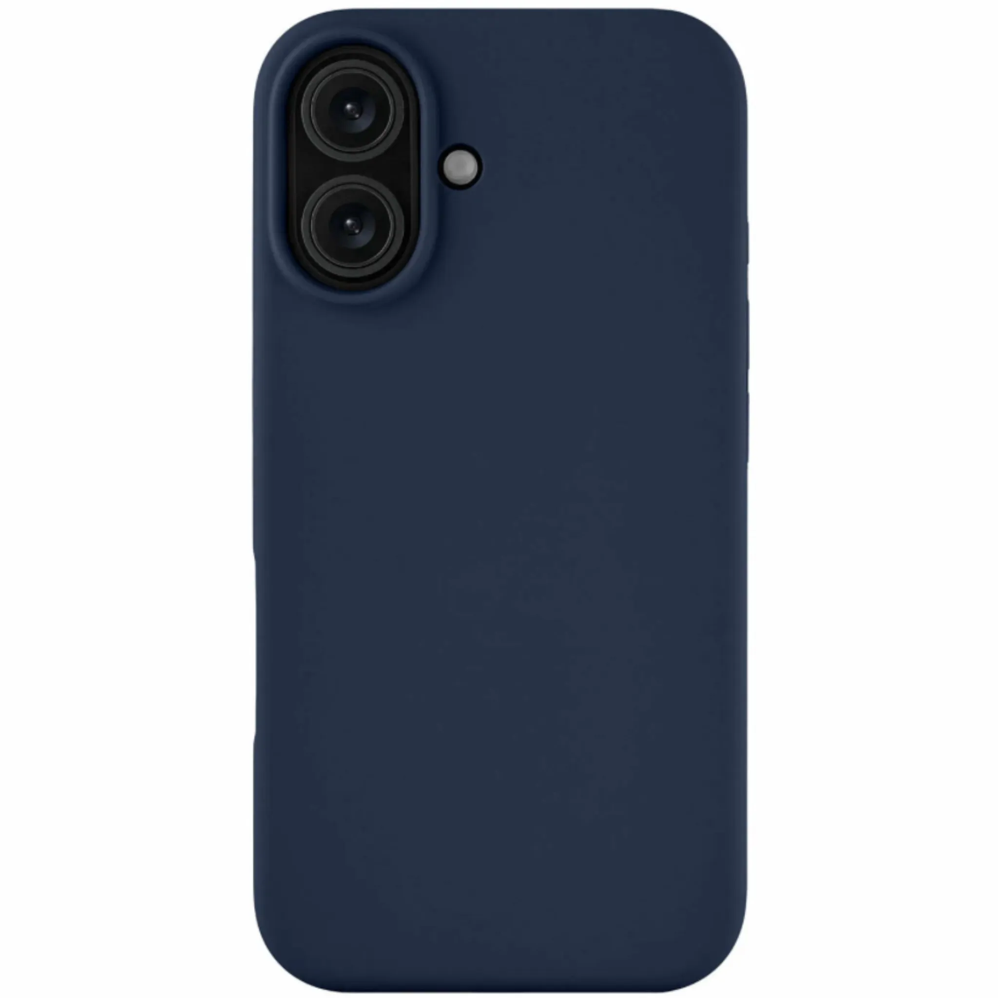 Чехол силиконовый MagSafe uBear iPhone 16, темно-синий