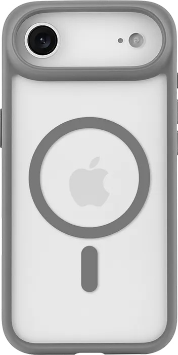 Чехол защитный uBear Shade Case для iPhone Air, MagSafe, серый